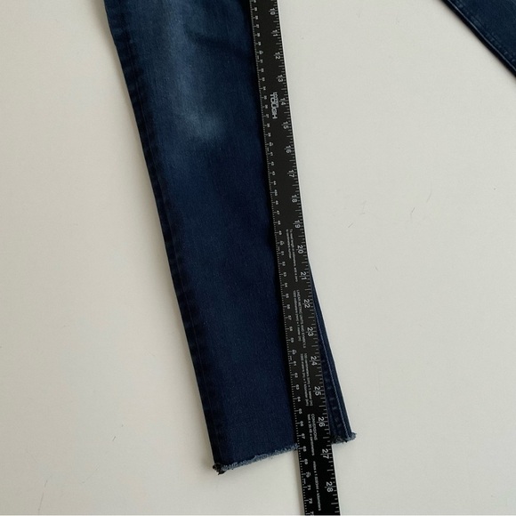 Rag & Bone Women Low Rise Skinny Jean Sz 26 Blue Classic Stretch Raw Hem Modern - Picture 7 of 10